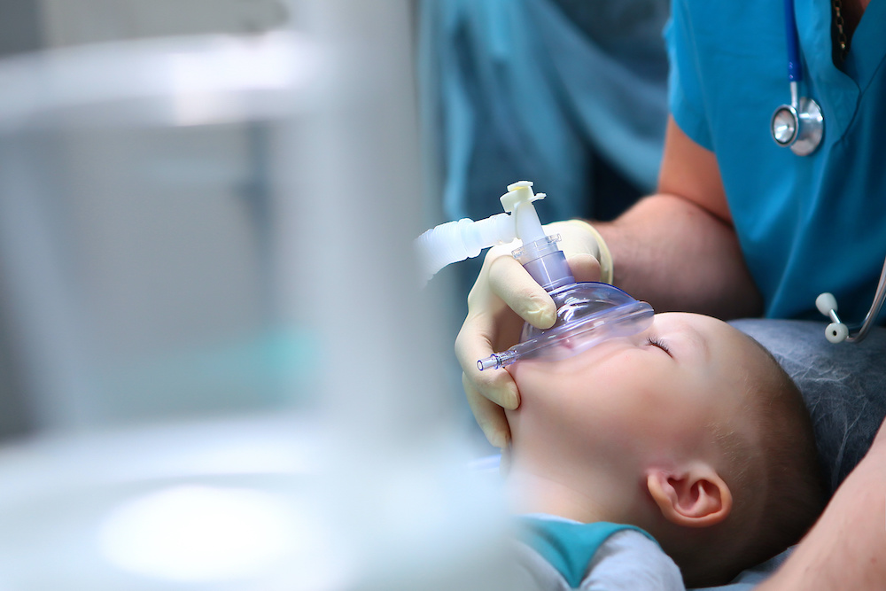 pediatric general anesthesia for dental surgery